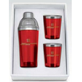 Cocktail Shaker & Tumblers Gift Set